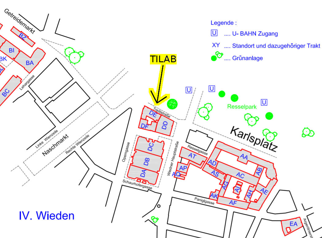 TILAB Location Plan